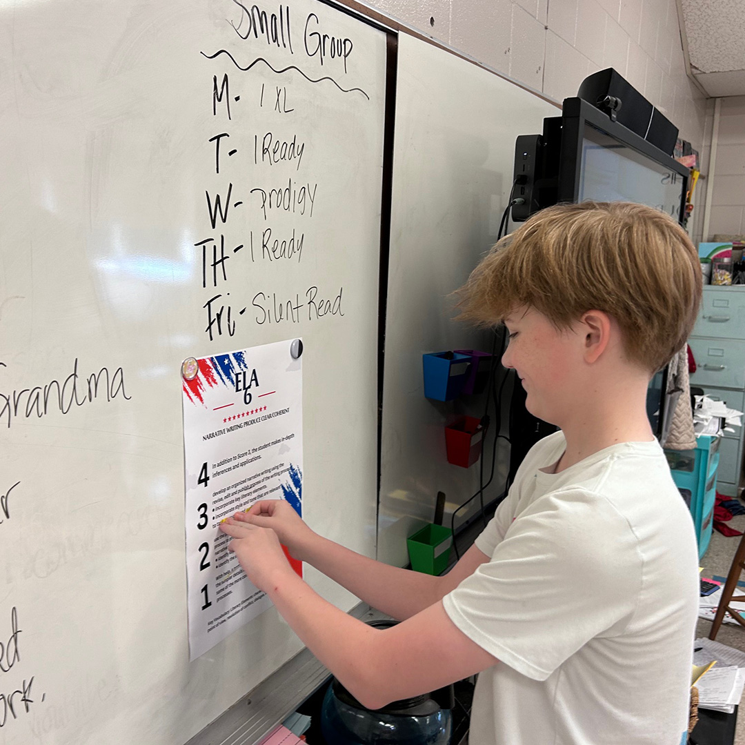 Bankhead Middle School student